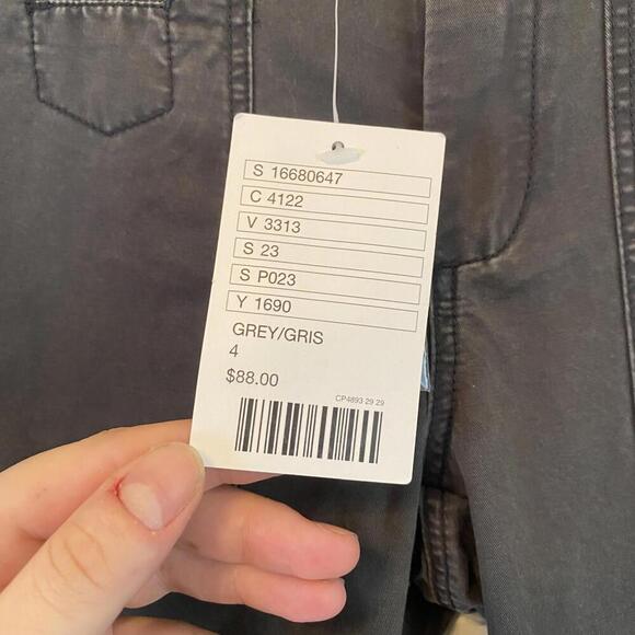 ANTHROPOLOGIE gray paperboy low rise y2k style pants - Picture 4 of 9